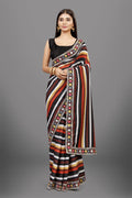 Designer Party Wear Saree With Digital Print