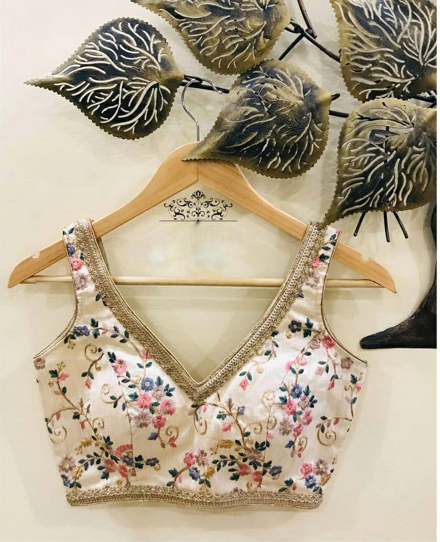 Fancy Saree With Sequence Embroidery, Thread & With Dori work