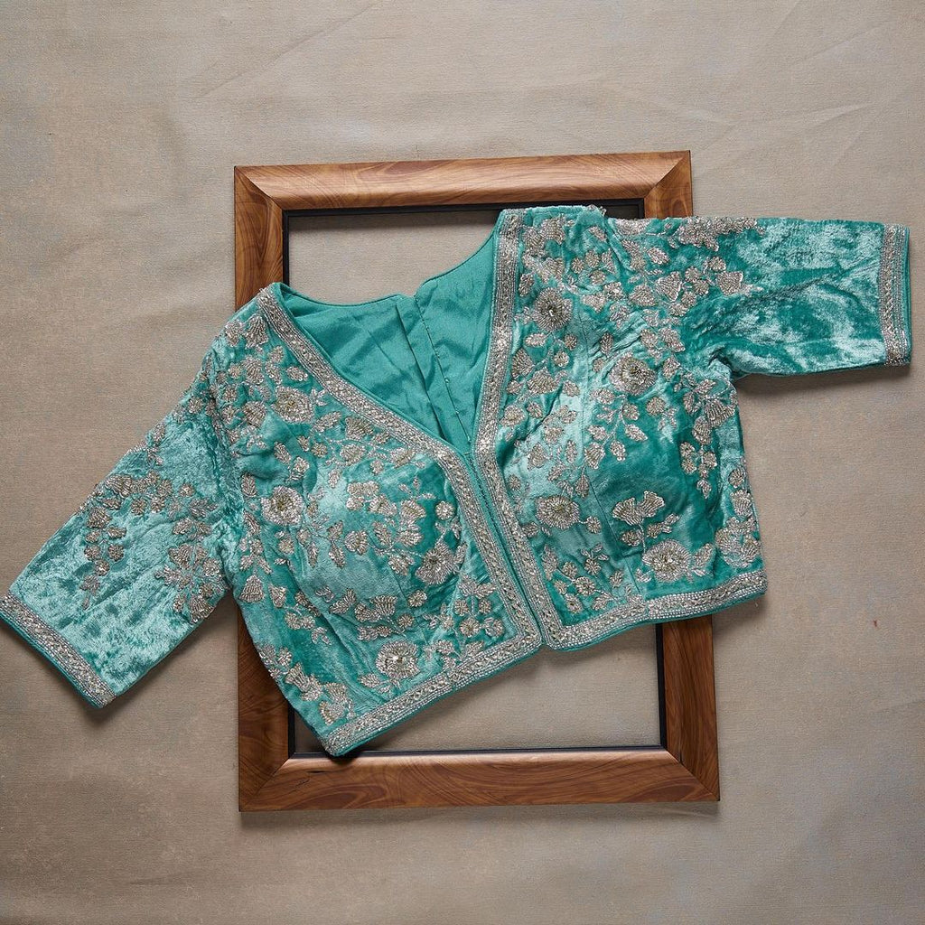 Fancy Saree With Beautiful Sequence & Zari Multi Work