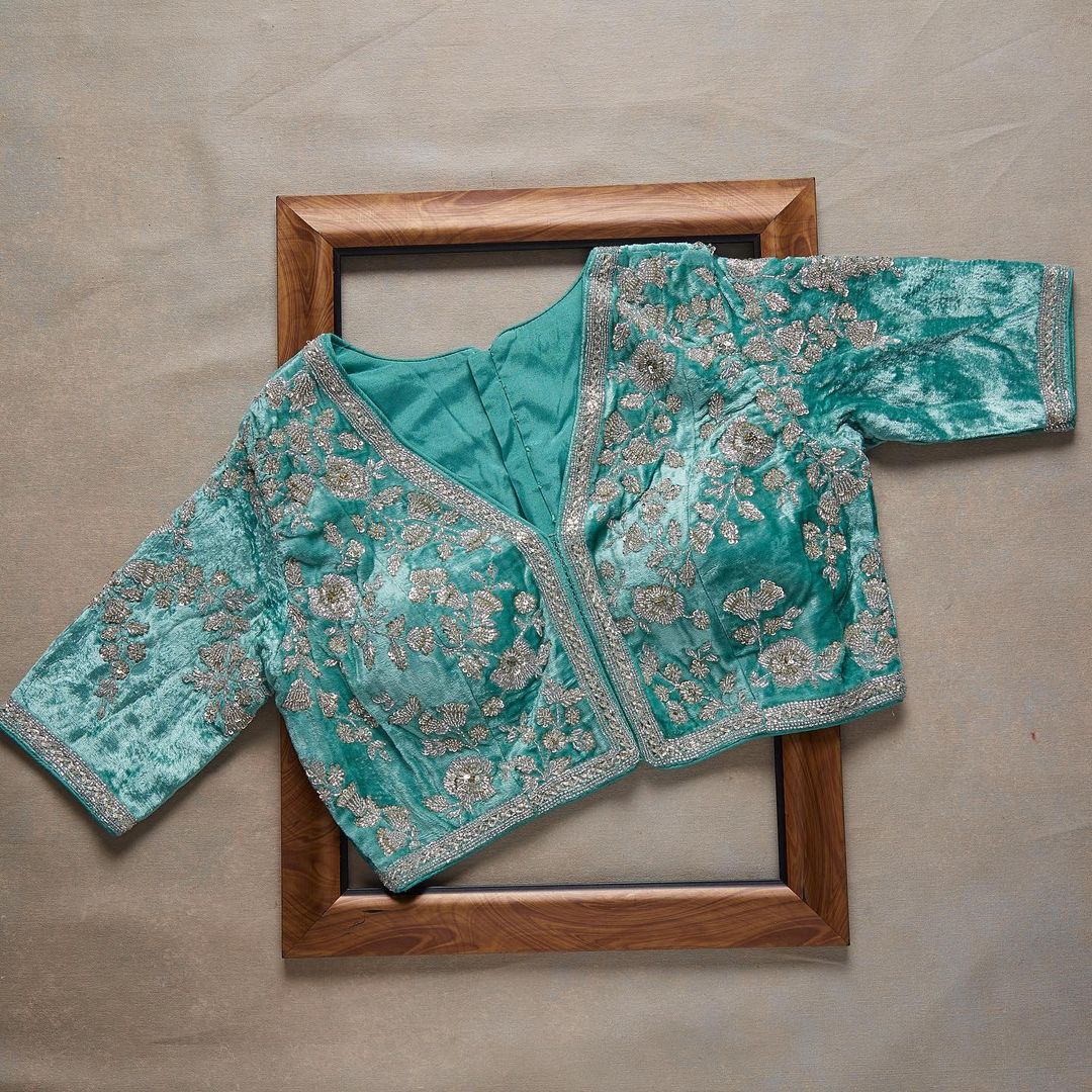 Fancy Saree With Beautiful Sequence & Zari Multi Work