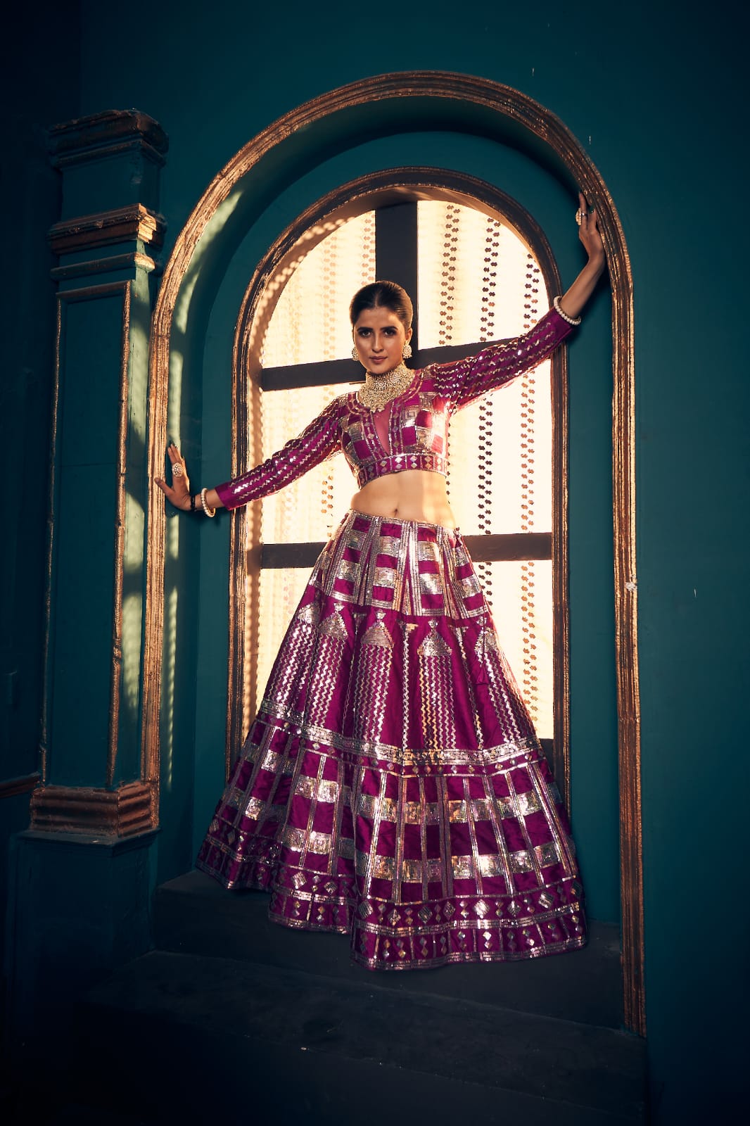 Designer Party Wear Look Lehenga-Choli