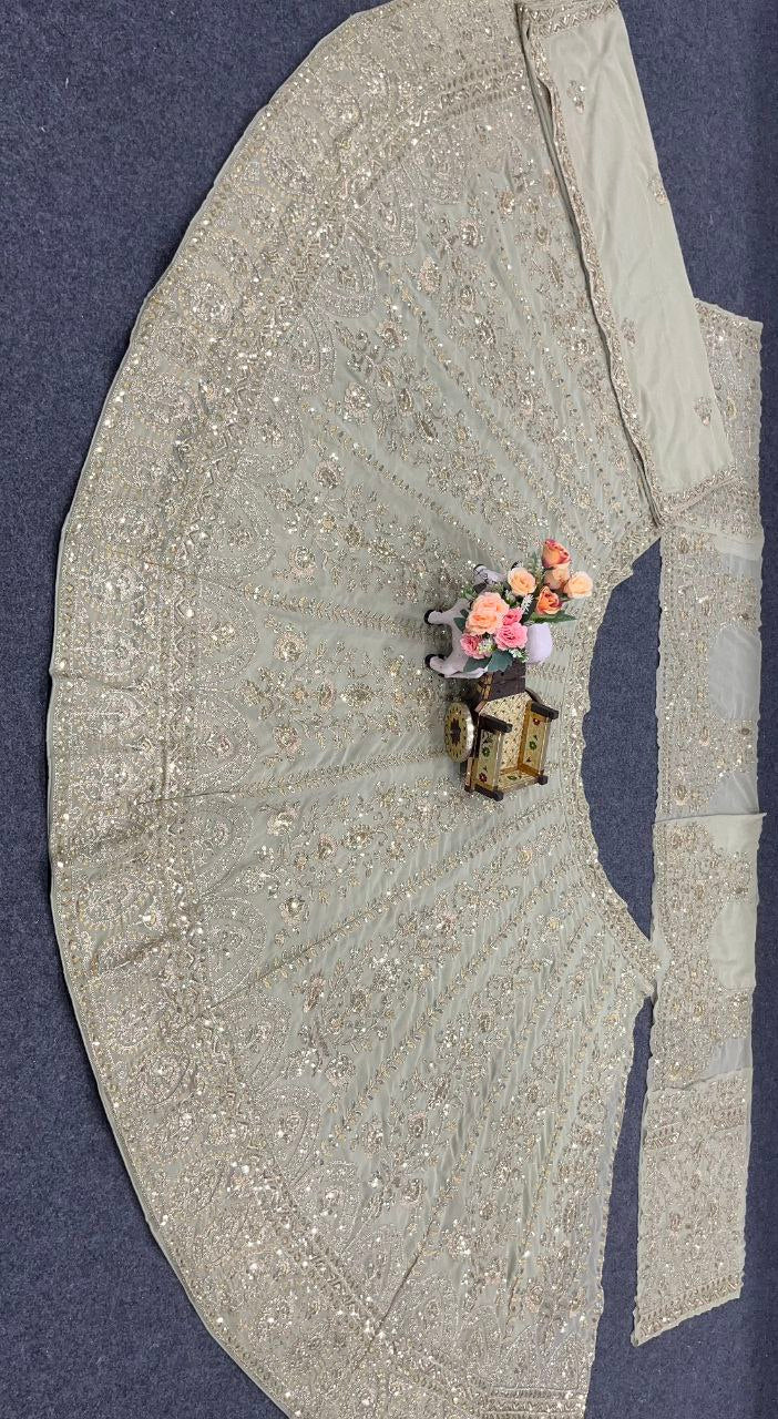 Beautiful Party Wear Lehenga Choli With Coding Sequins Work