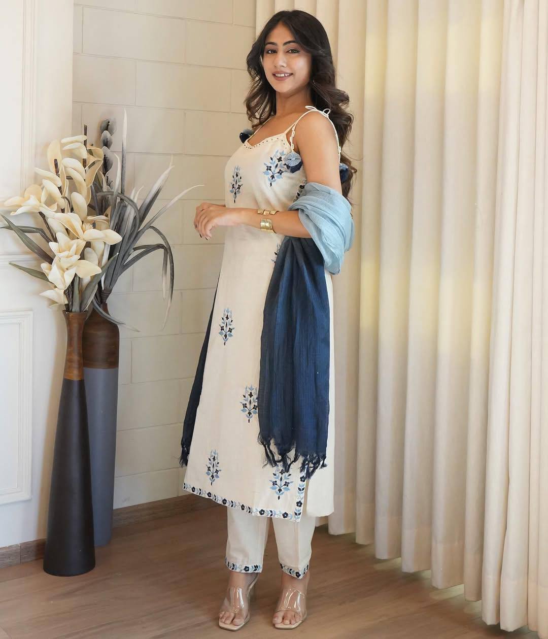 Party Wear Look Top And Bottom With Dupatta