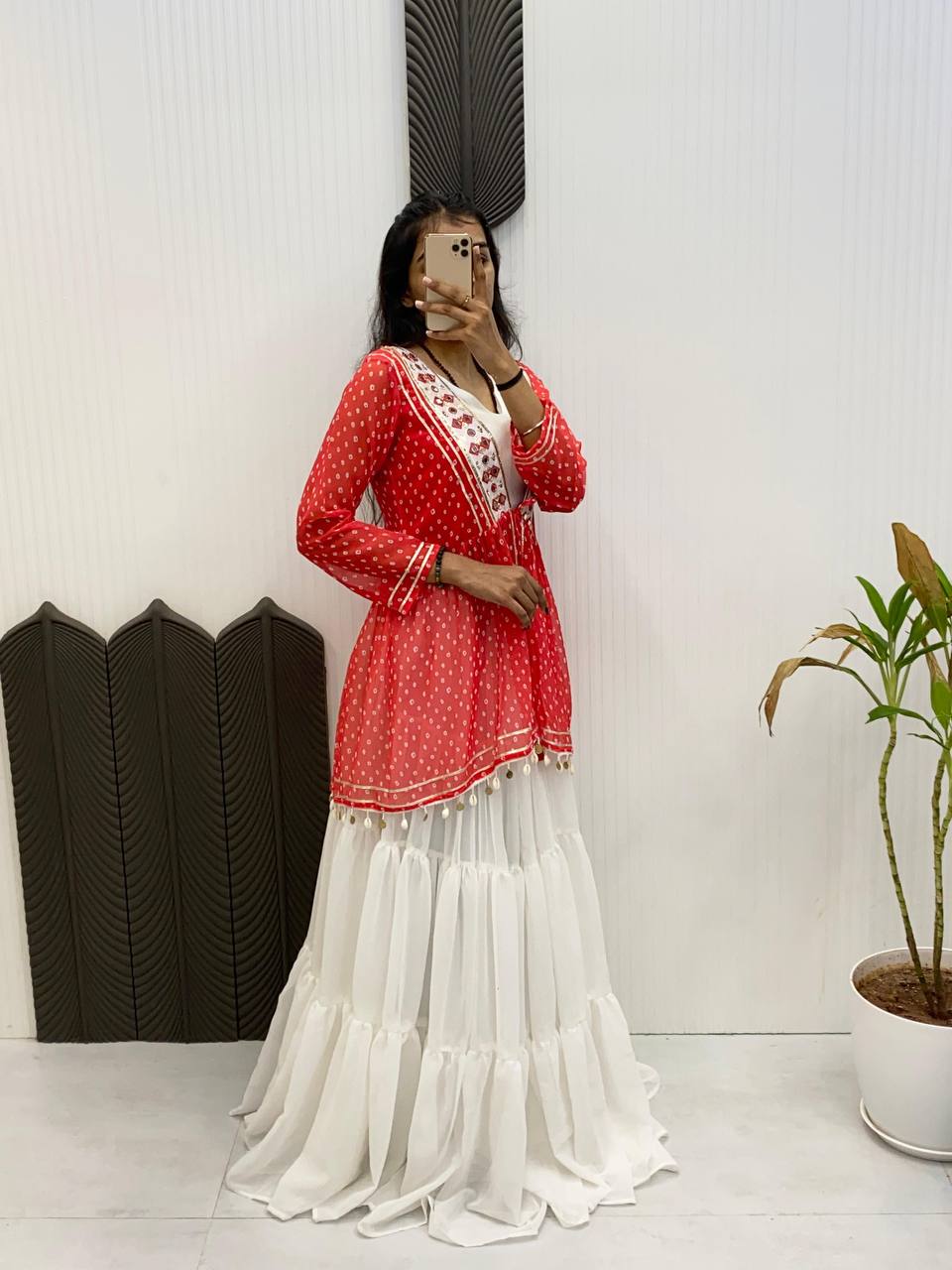 Party Wear Beautiful Lehenga Choli And Koti