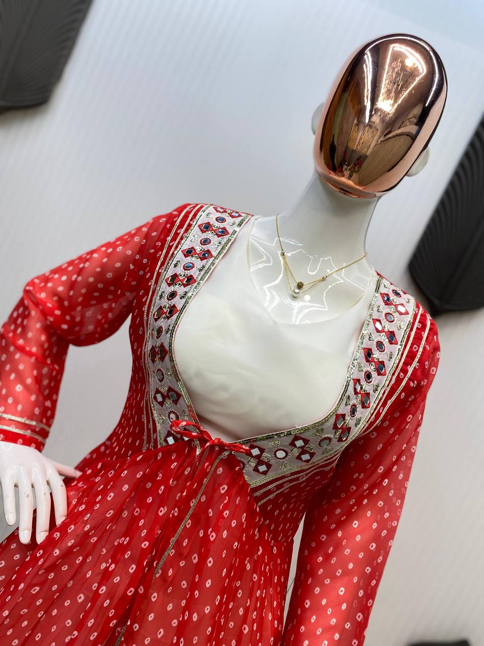 Party Wear Beautiful Lehenga Choli And Koti