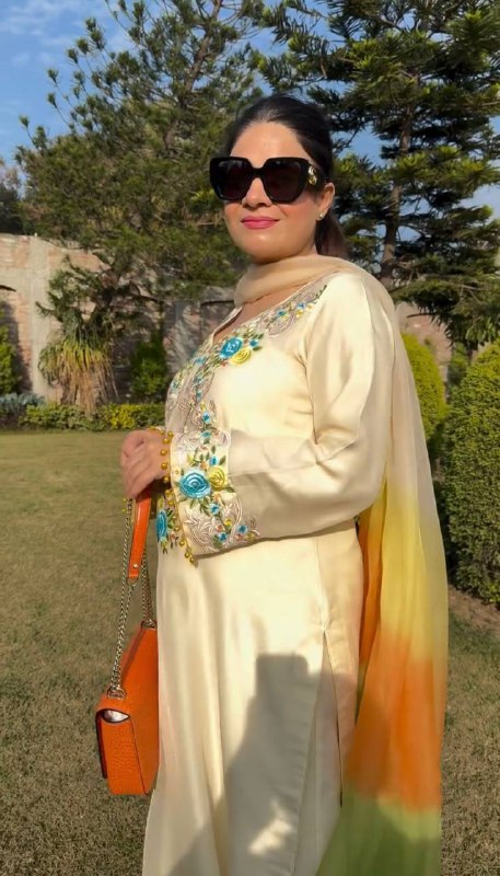 Fancy Top-Bottom And Dupatta With Heavy Embroidery Sequence Work