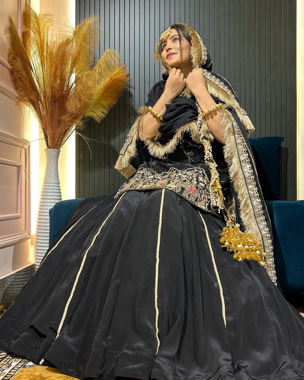 Party Wear Designer Top-Lehenga And Beautiful Dupatta