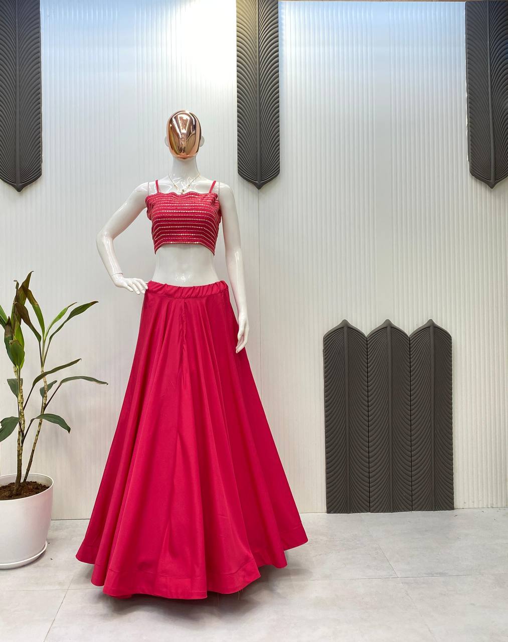 Party Wear Look Designer Lehenga Choli And Koti