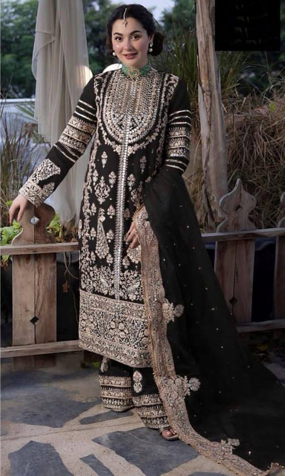 Fancy Top-Bottom And Dupatta With Heavy Embroidery Sequence Work