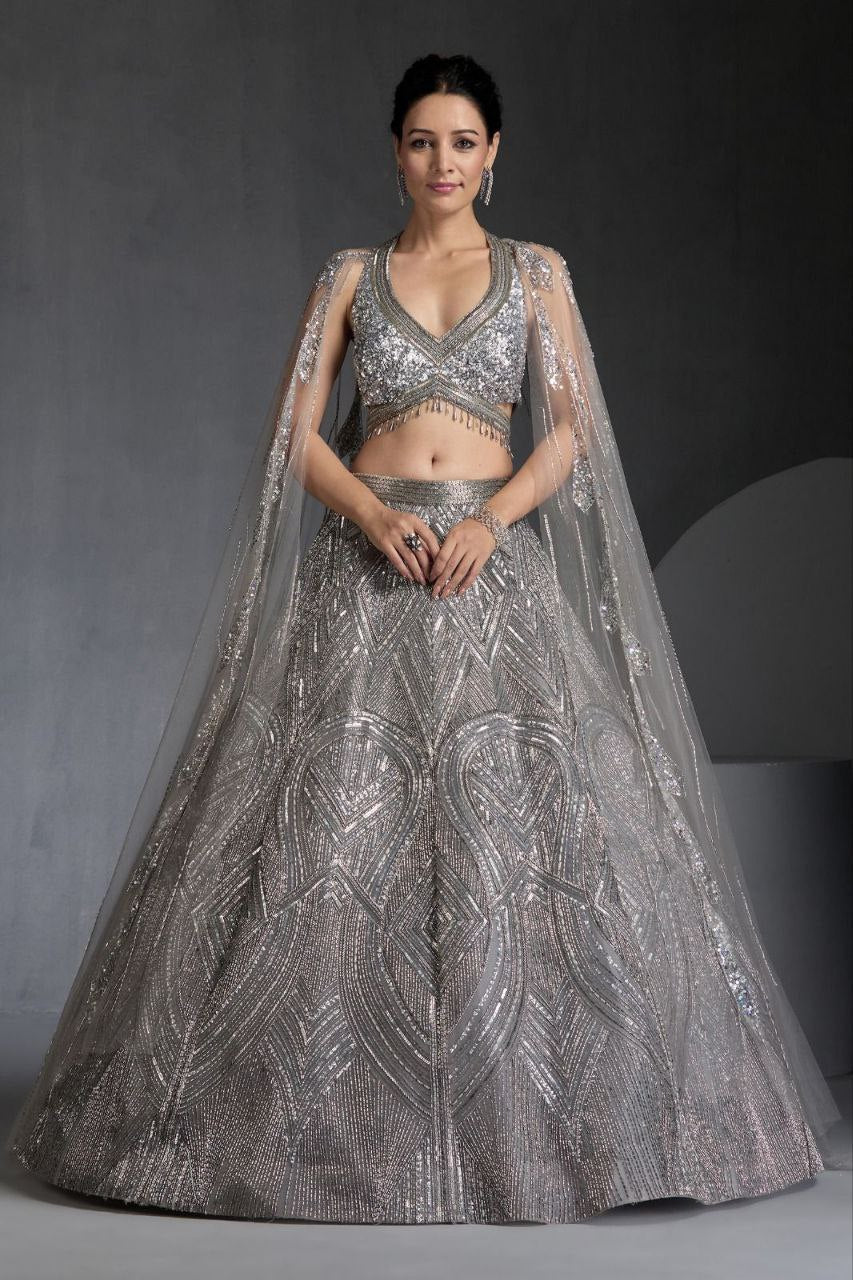 Beautiful Designer Lehenga Choli With Beautiful Embroidery Work
