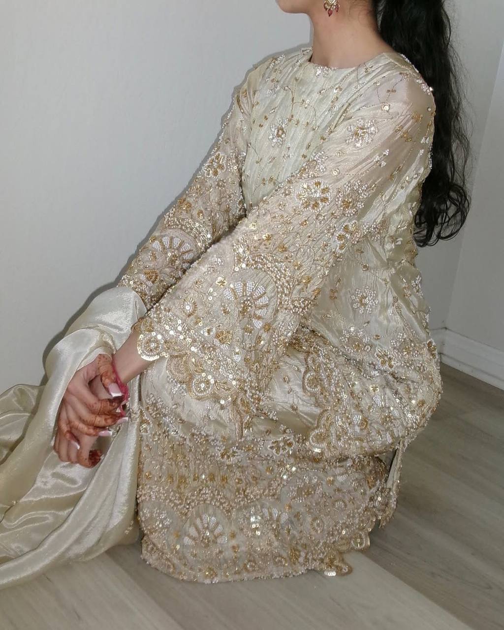 पार्टी वेयर लुक - डिज़ाइनर टॉप-बॉटम और दुपट्टा