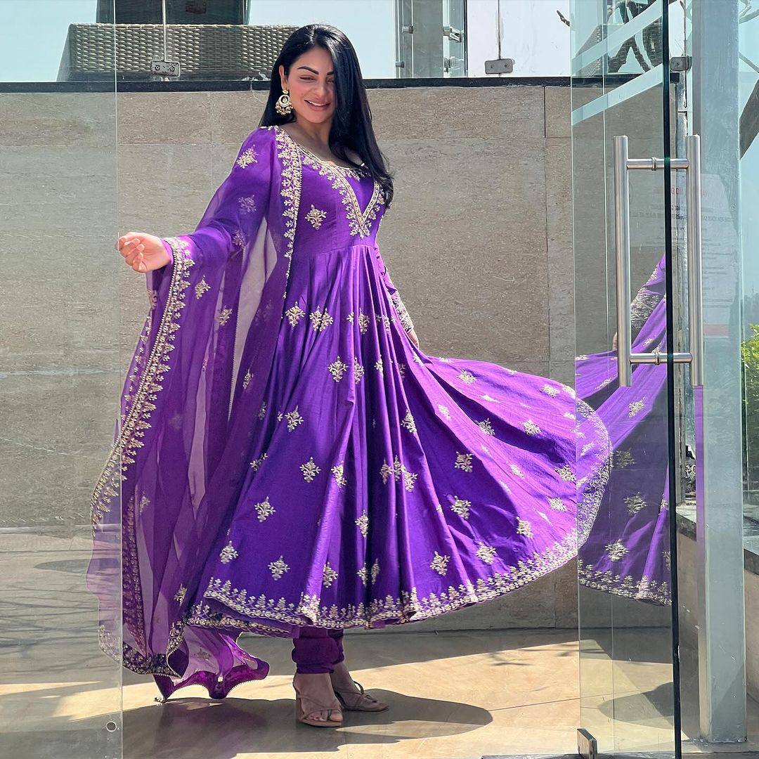 Party Wear Look Designer Gown And Dupatta