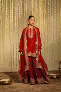 Party Wear Look Suit Set With Thread & Sequence Work