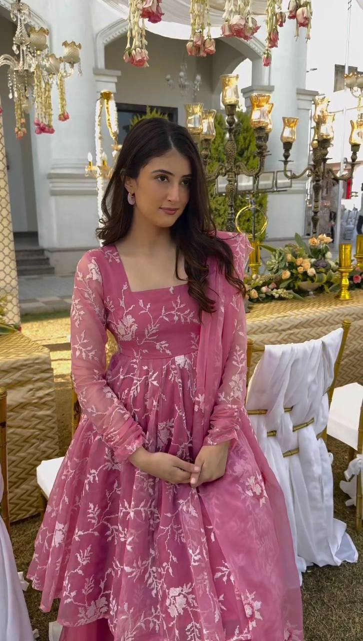 Party Wear Look Top And Bottom With Dupatta