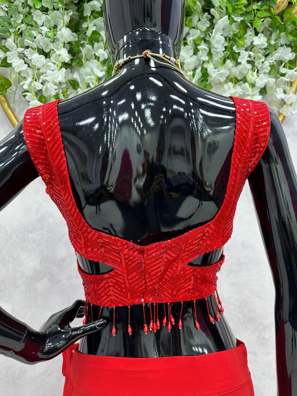 Party Wear Look Beautiful Ready To Wear Lehenga Saree