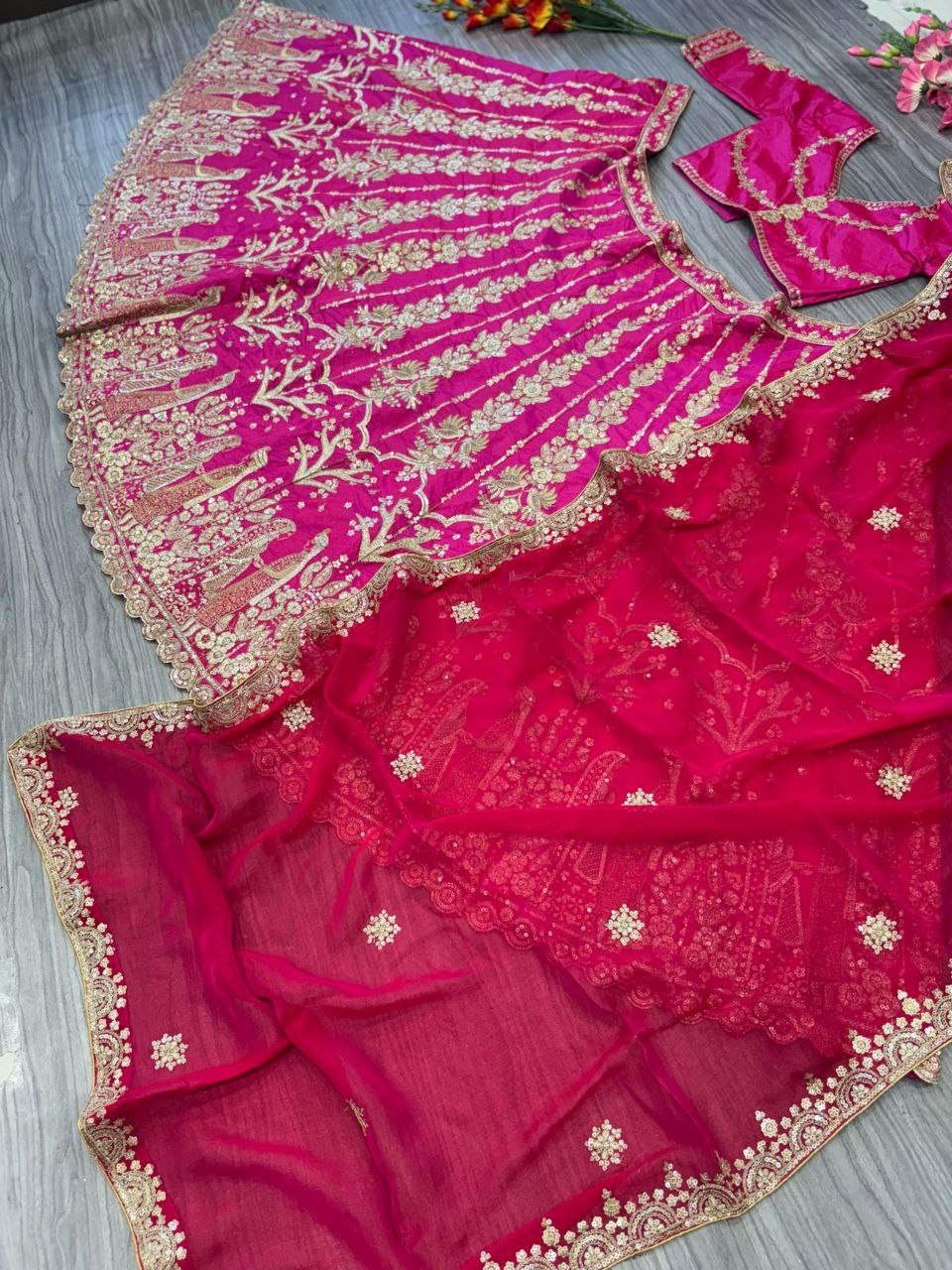 Beautiful Most Trending Bridal Lehenga Choli