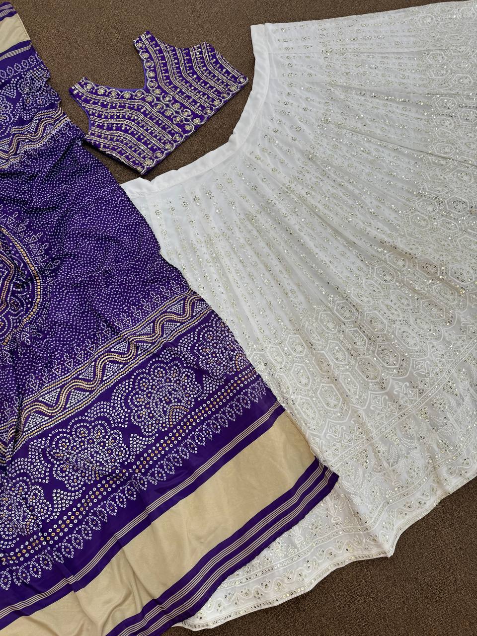 Designer Lehenga Choli With Embroidery Sequence Work