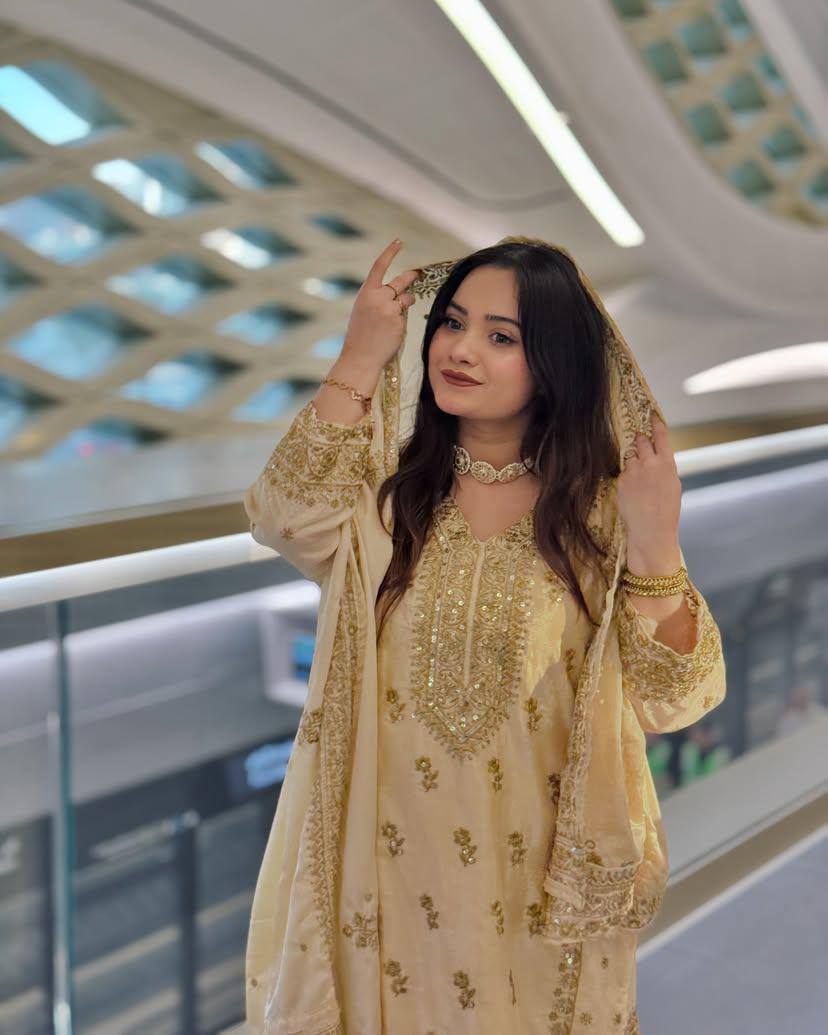 Party Wear Look Designer Top And Bottom With Dupatta