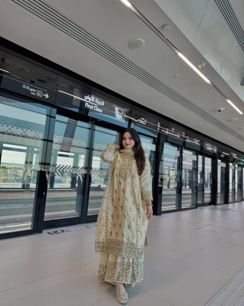 Party Wear Look Designer Top And Bottom With Dupatta