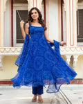 Beautiful Party Wear Look Anarkali Suit-Bottom And Dupatta