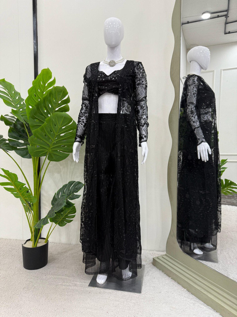 Designer Party Wear Look Ready To Wear Lehenga Saree