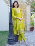 Designer Embroidered Suit Pent And Dupatta With Embroidered Work