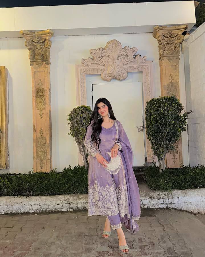 डिजाइनर गाउन - बॉटम और दुपट्टा, धागे की कढ़ाई के काम के साथ