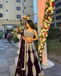 Designer Party Wear Lehenga Choli With Thread & Sequins Work