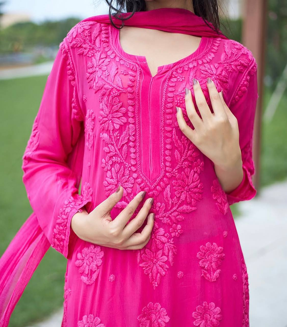 Party Wear Look Top And Bottom With Dupatta