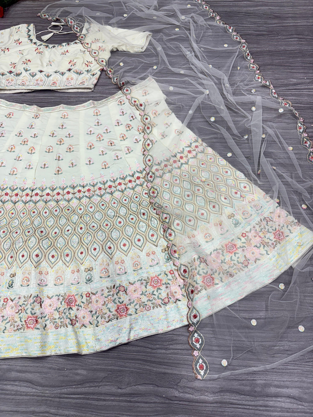 Beautiful And Most Trending Party Wear Lehenga Choli