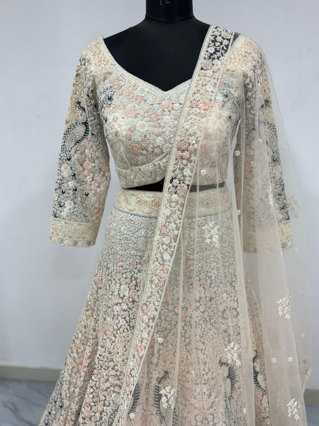 Beautiful Most Trending Lehenga Choli With Thread Embroidery