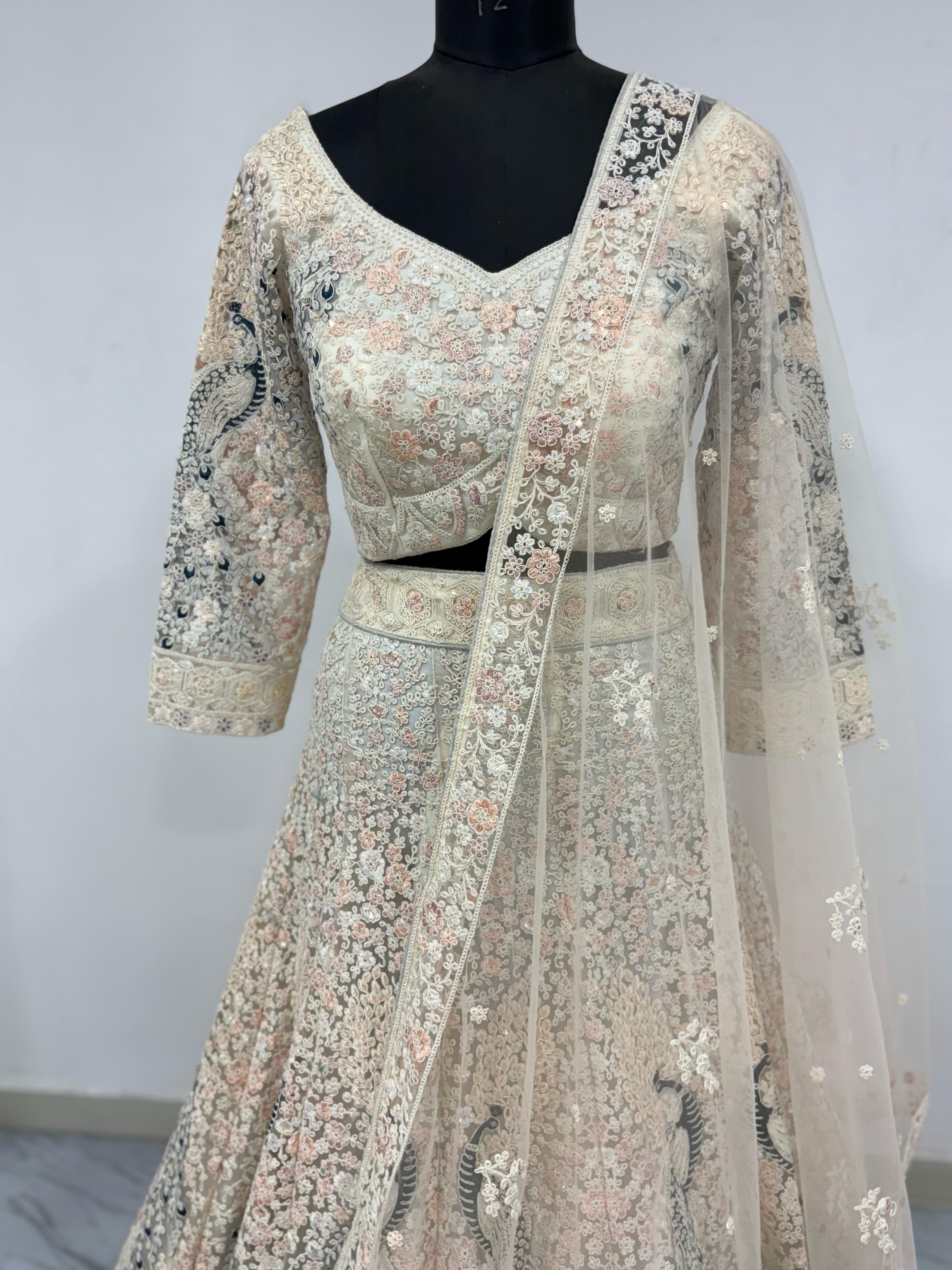 Beautiful Most Trending Lehenga Choli With Thread Embroidery