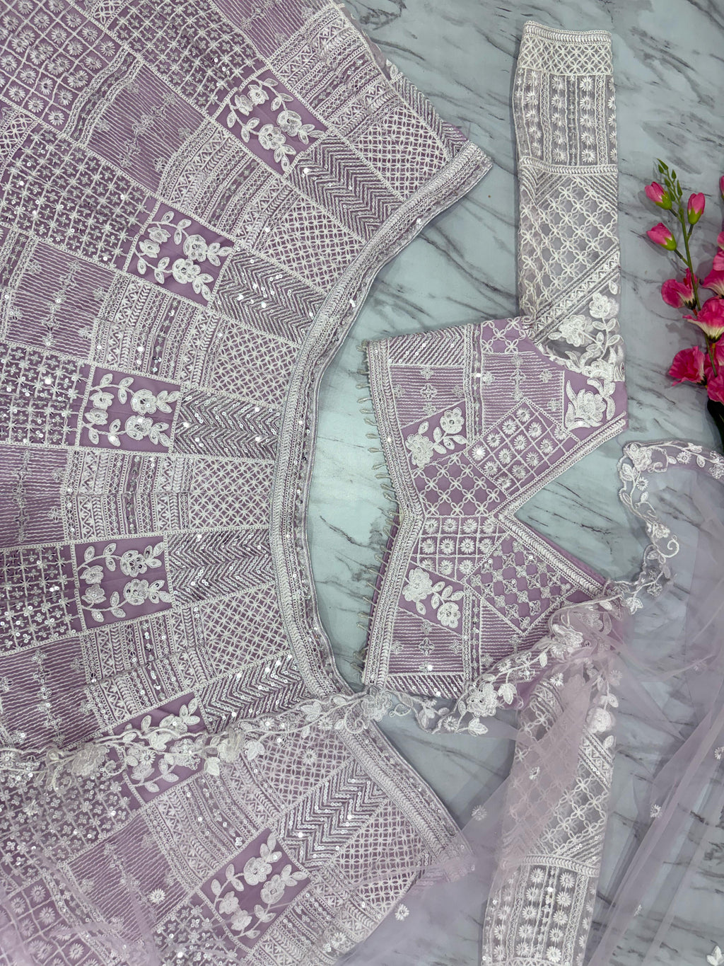 Party Wear Designer Lehenga Choli With Resham Embroidery Work