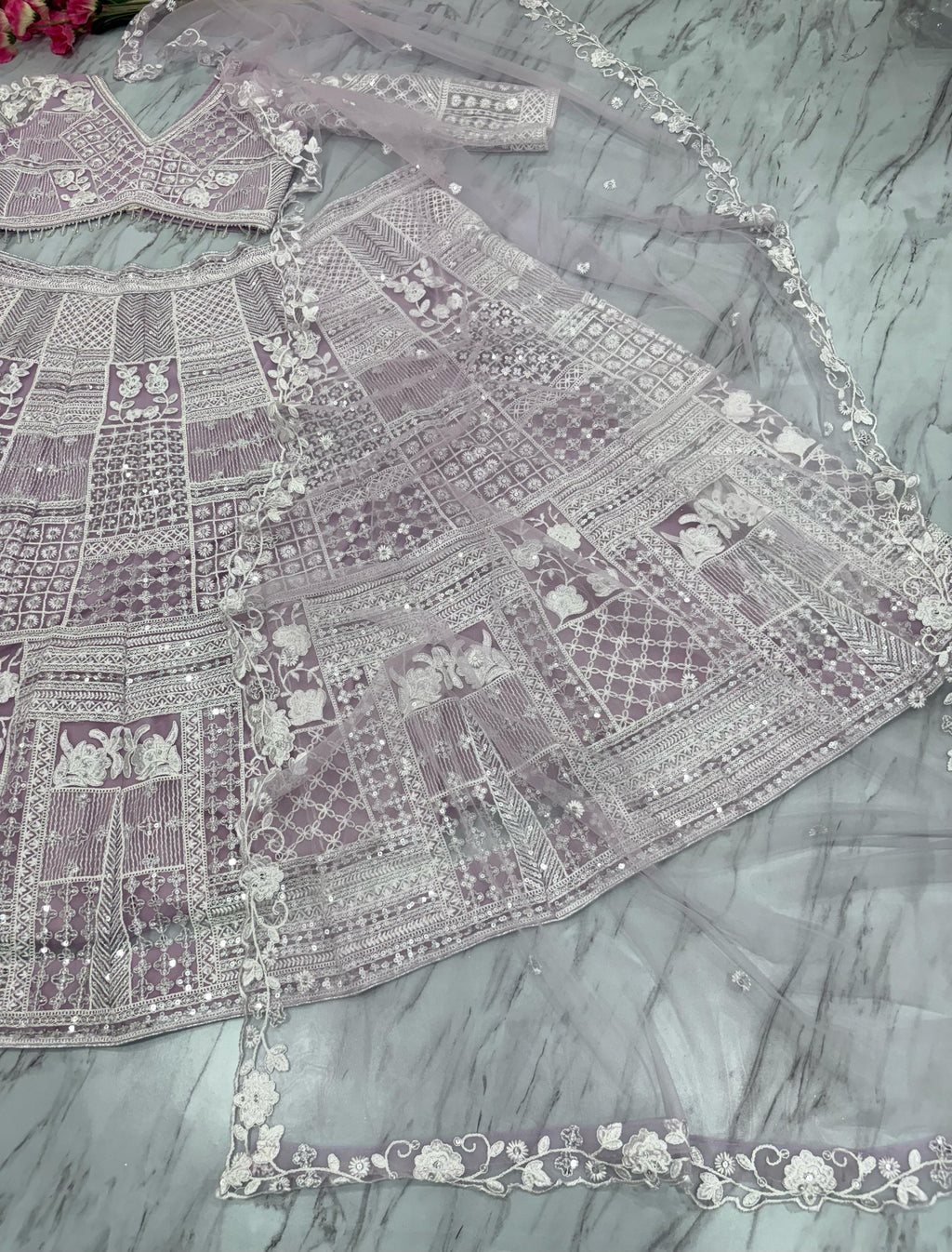 Party Wear Designer Lehenga Choli With Resham Embroidery Work