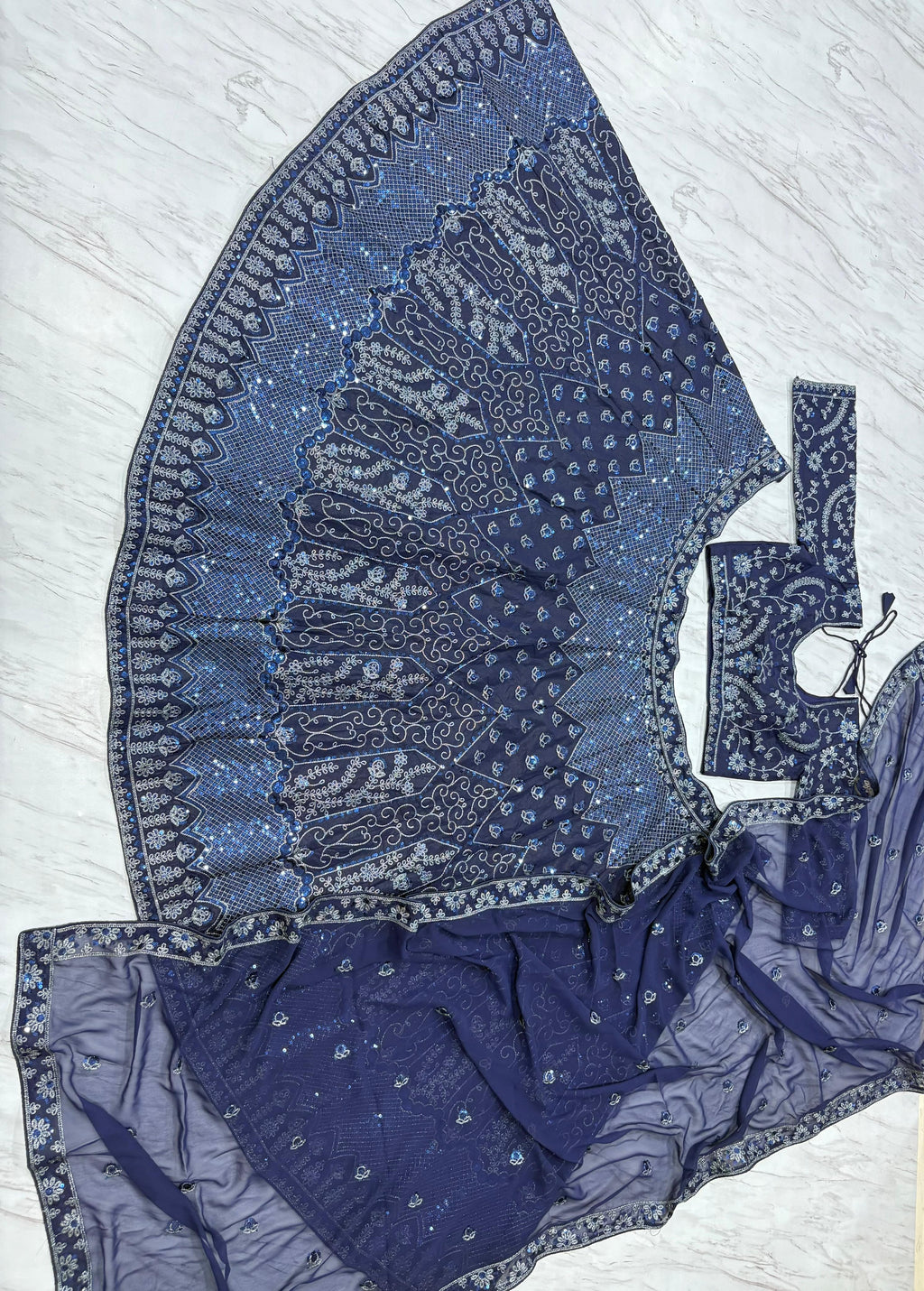 Beautiful Latest Designer Lehenga Choli With Beautiful Embroidery