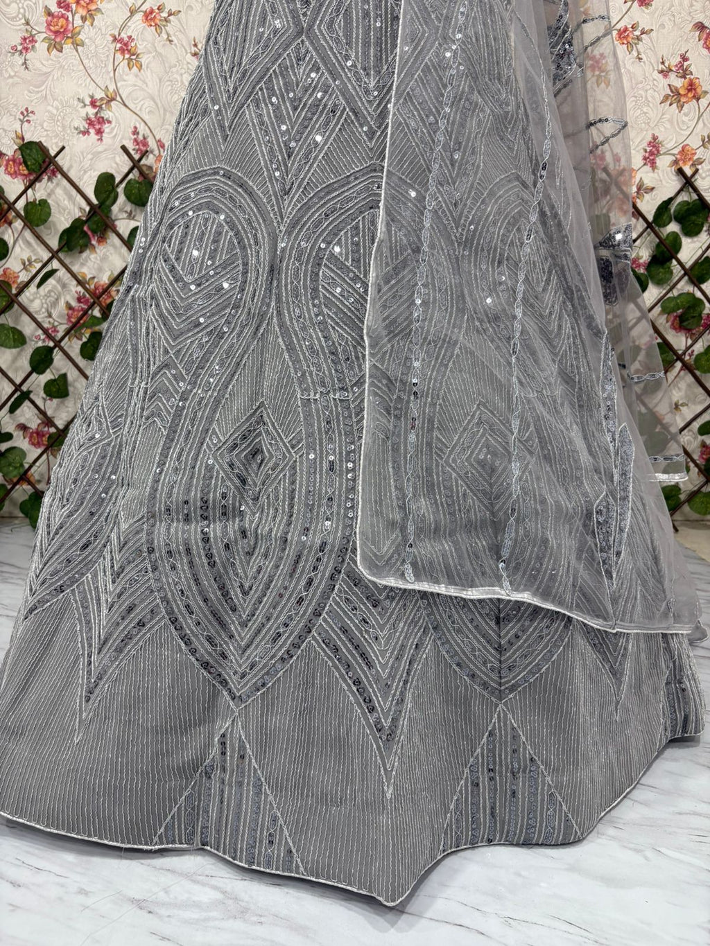 Beautiful Designer Lehenga Choli With Beautiful Embroidery Work