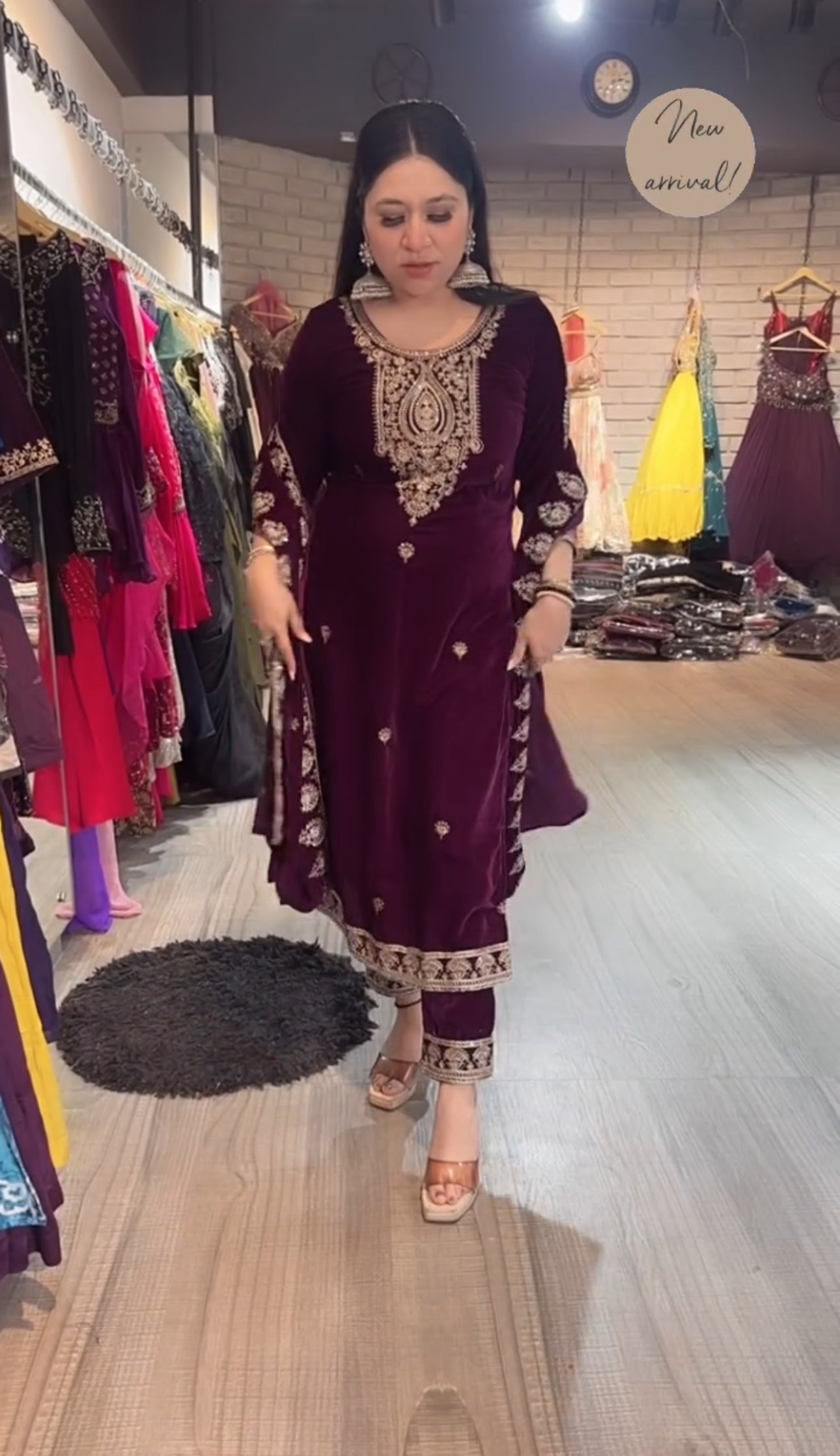 Designer Party Wear Look Top-Dupatta And Bottom