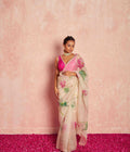 Party Wear Designer Saree With Beautiful Floral Print