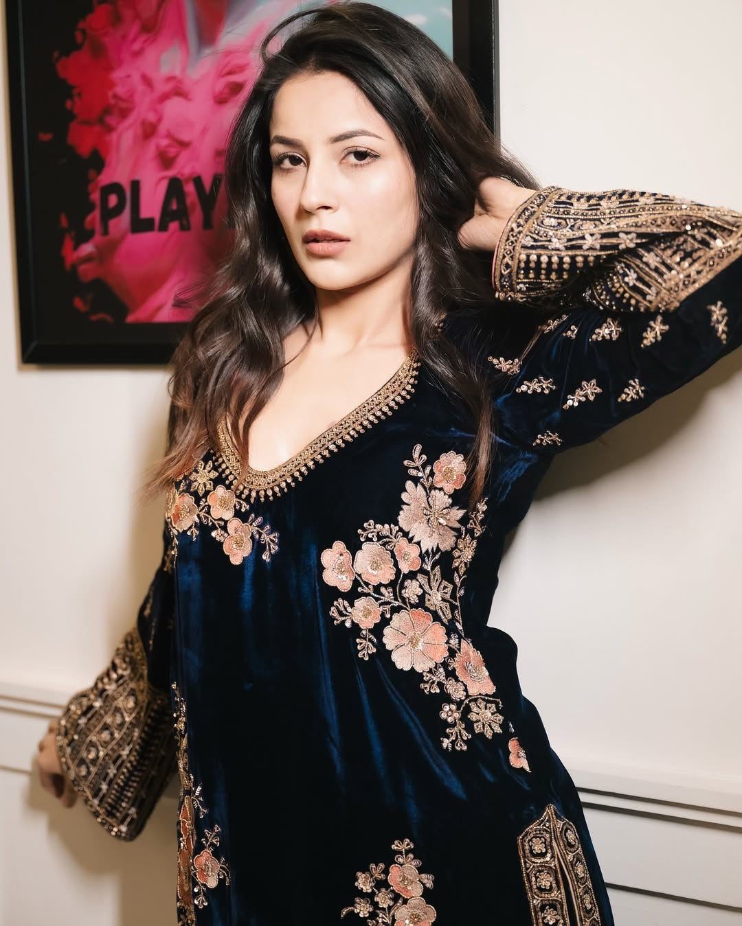 Designer Look Top-Dupatta Bottom With Heavy Embroidery Sequence Work