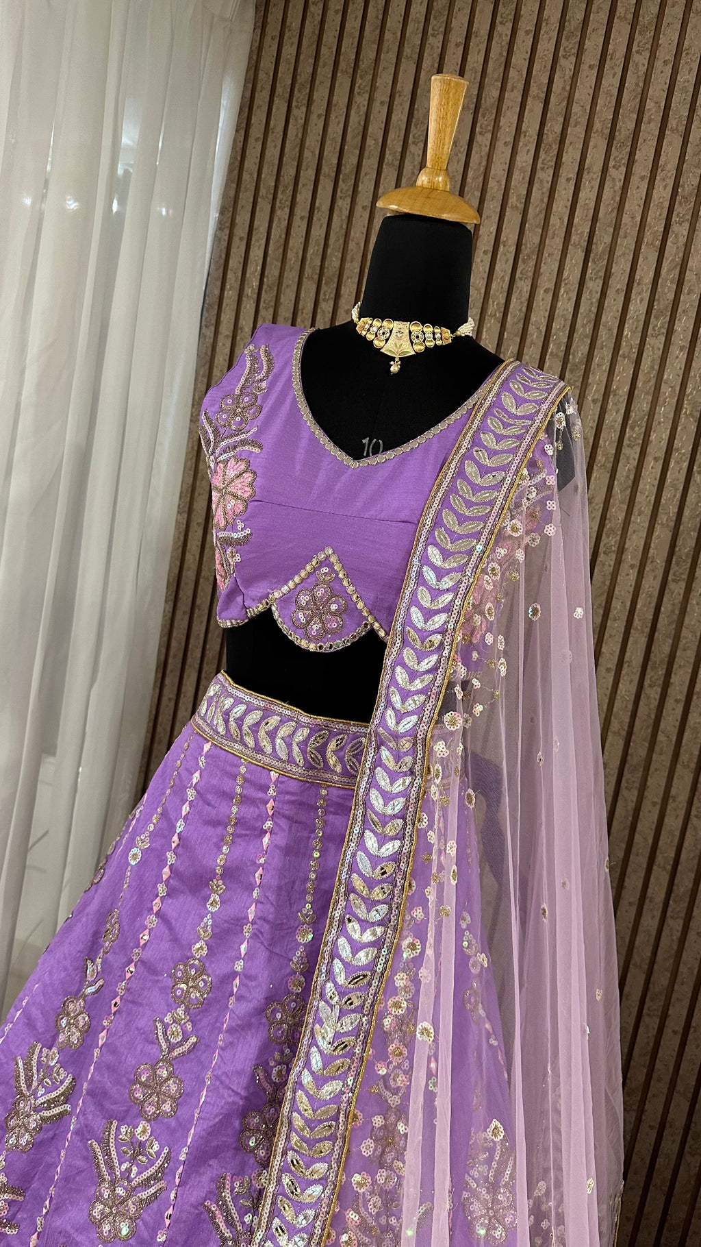 Designer Party Wear Lehenga Choli With Rainbow Sequins Work
