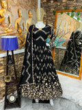 Beautiful Party Wear Look Anarkali Gown And Pent With Dupatta