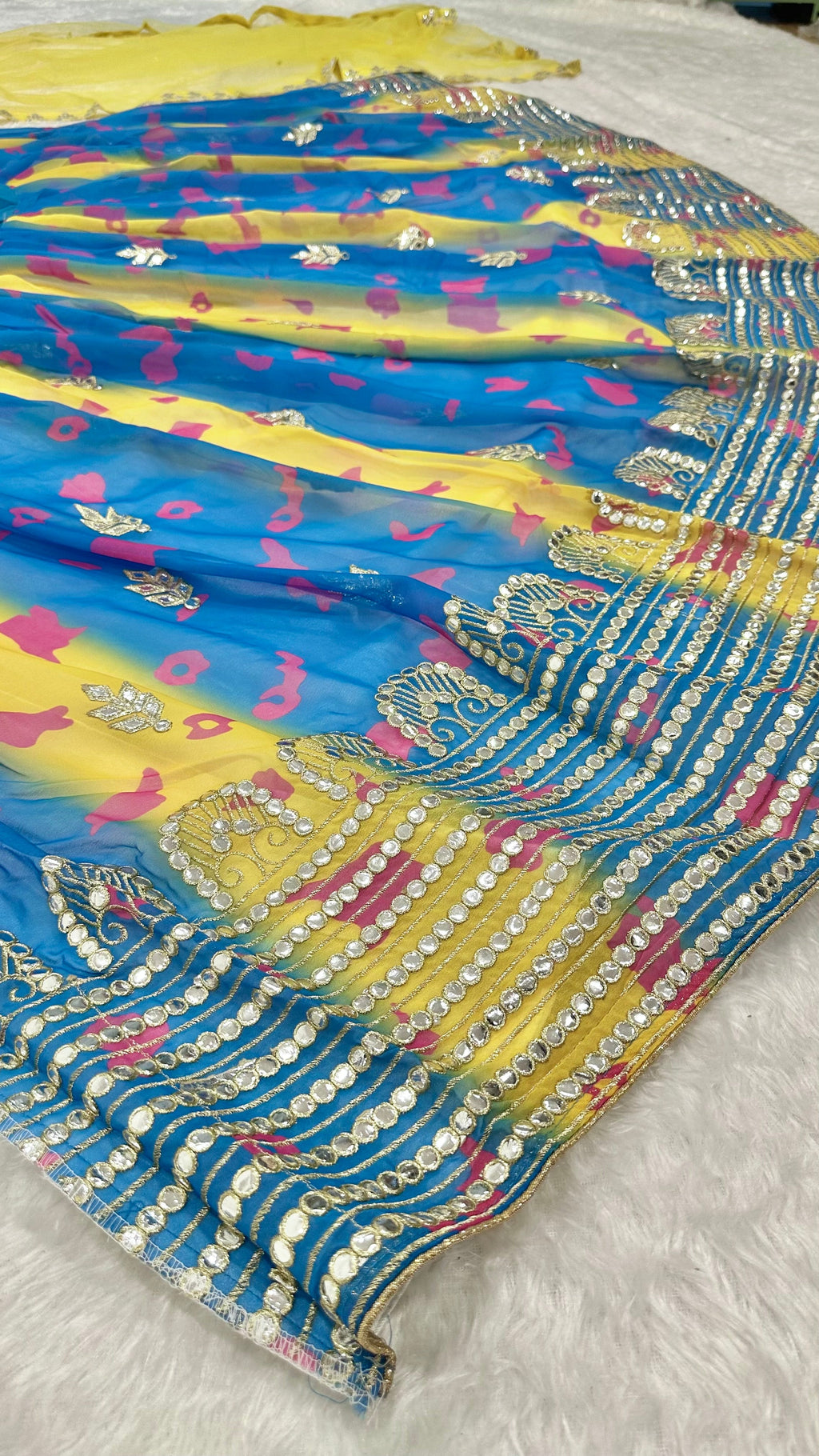 Beautiful Party Wear Lehenga Choli With Digital Print