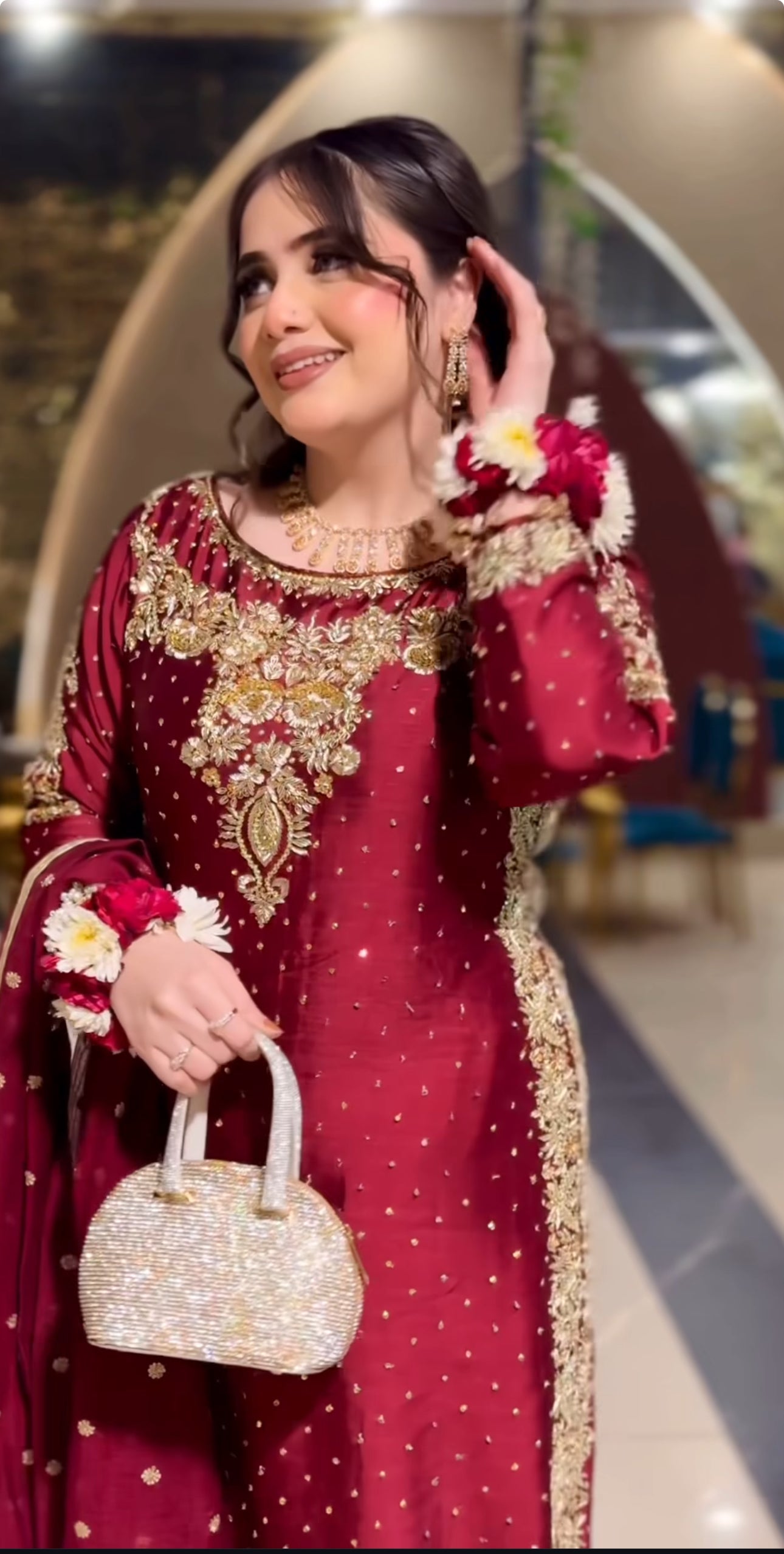 Trendy Top-Bottom And Dupatta With Heavy Embroidery Sequence Work