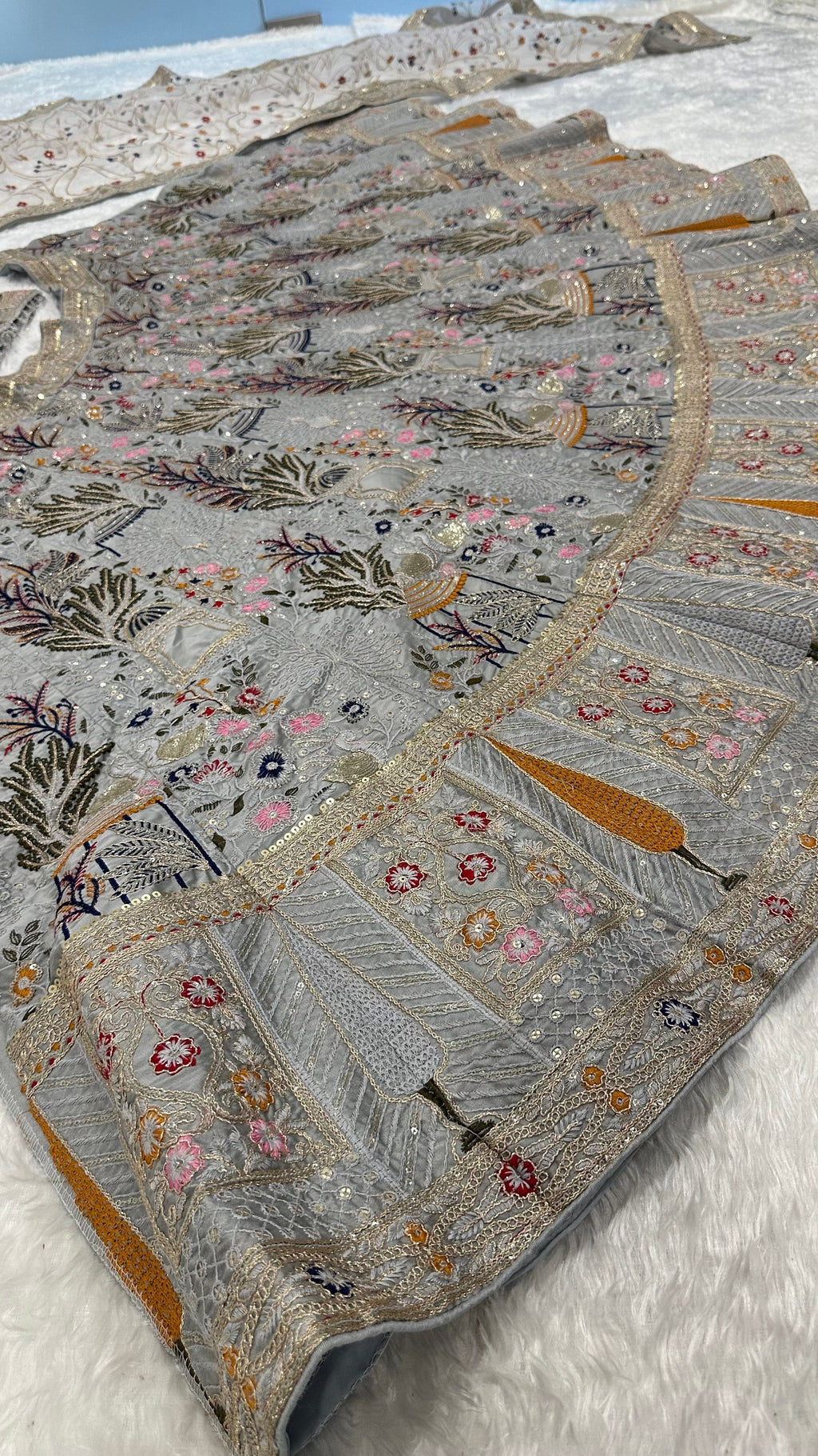 Beautiful Lehenga Choli With Thread, Sequins & Dori Work