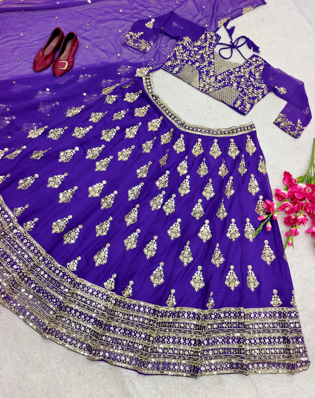 Beautiful Party Wear Lehenga Choli With Dupatta