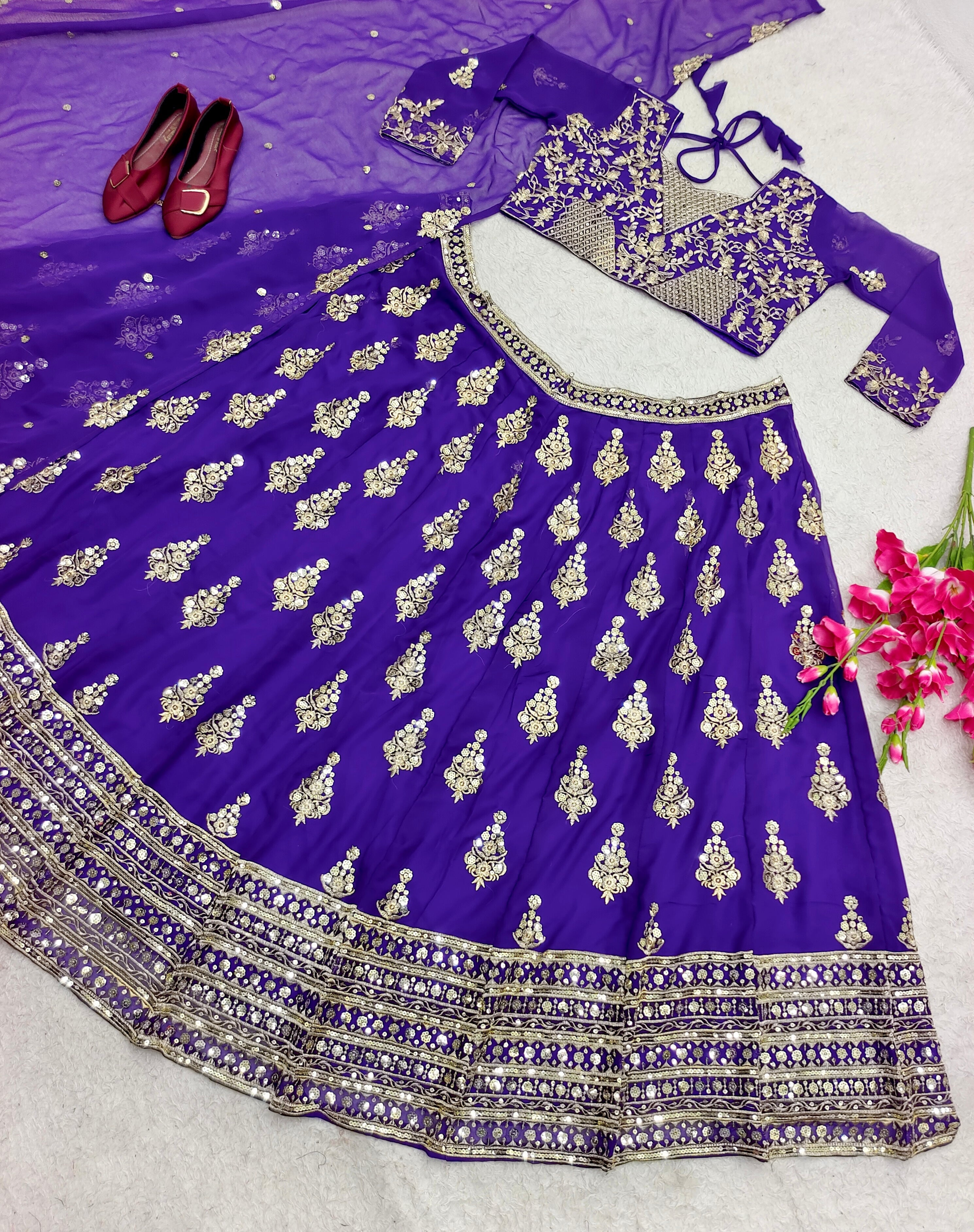 Beautiful Party Wear Lehenga Choli With Dupatta