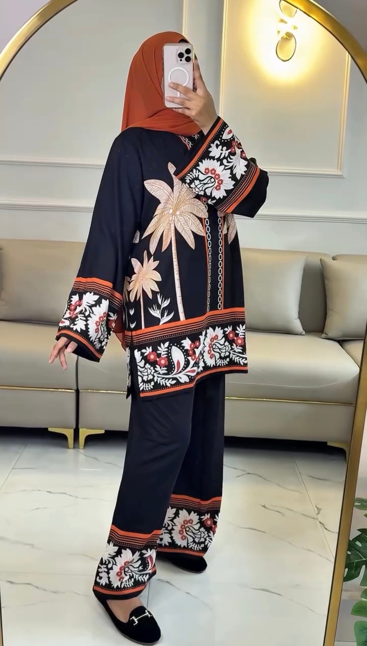 Beautiful Co-Ord Set With Fancy Trending Print