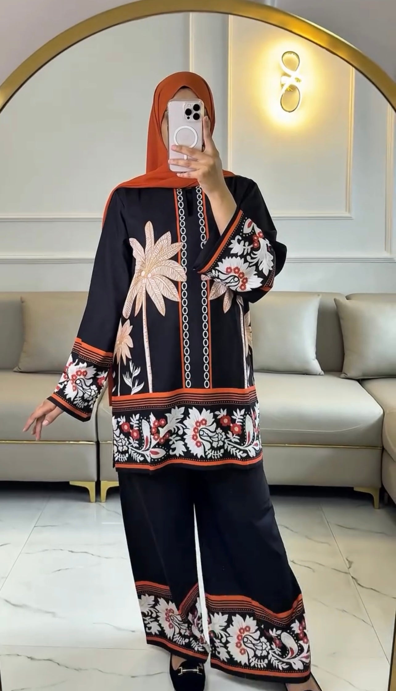 Beautiful Co-Ord Set With Fancy Trending Print