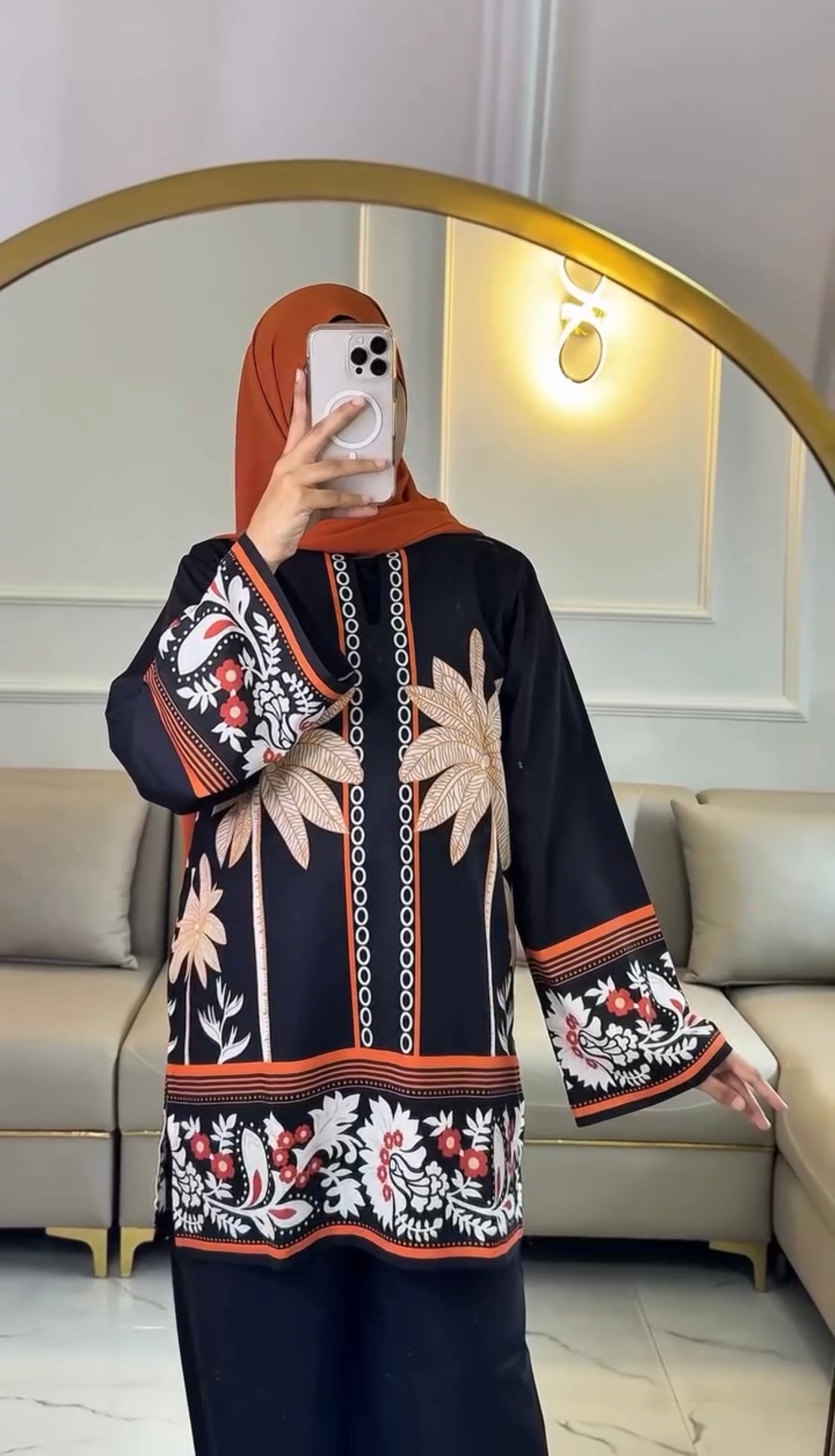 Beautiful Co-Ord Set With Fancy Trending Print