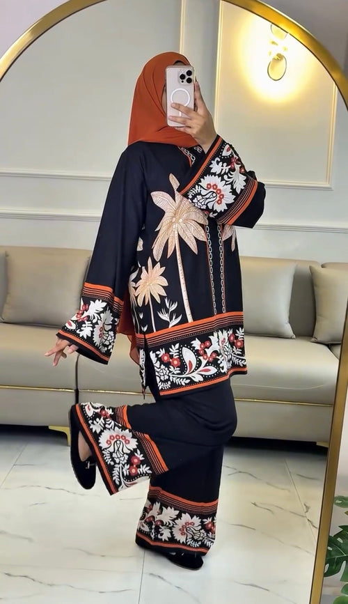 Beautiful Co-Ord Set With Fancy Trending Print